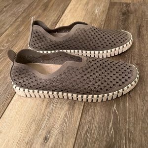NWOT Ilse Jacobson Hornbak Grey Tulip Slip on Sneaker